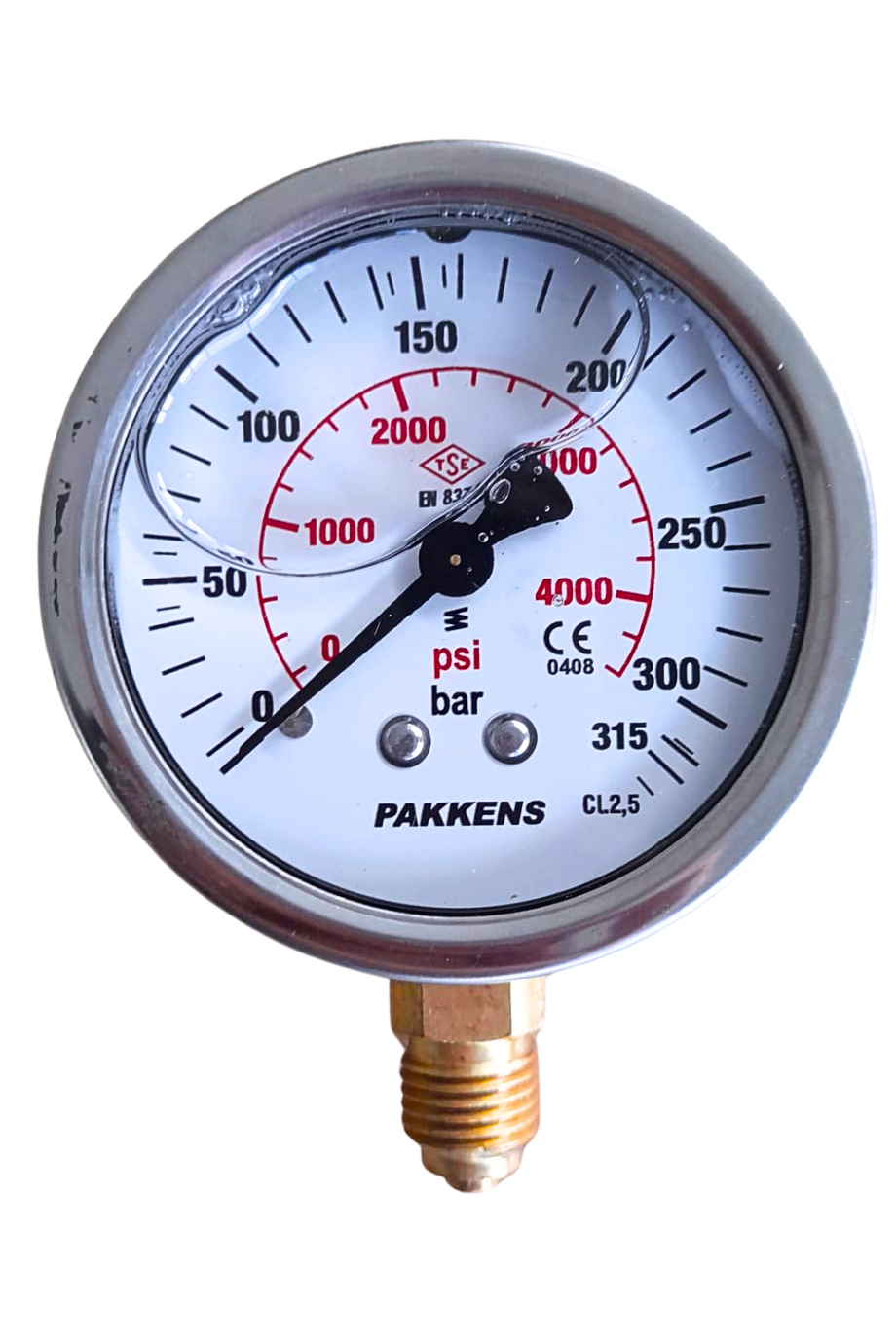 PAKKENS MANOMETRE Q63 GLS.1 Bar Alt.Ç.