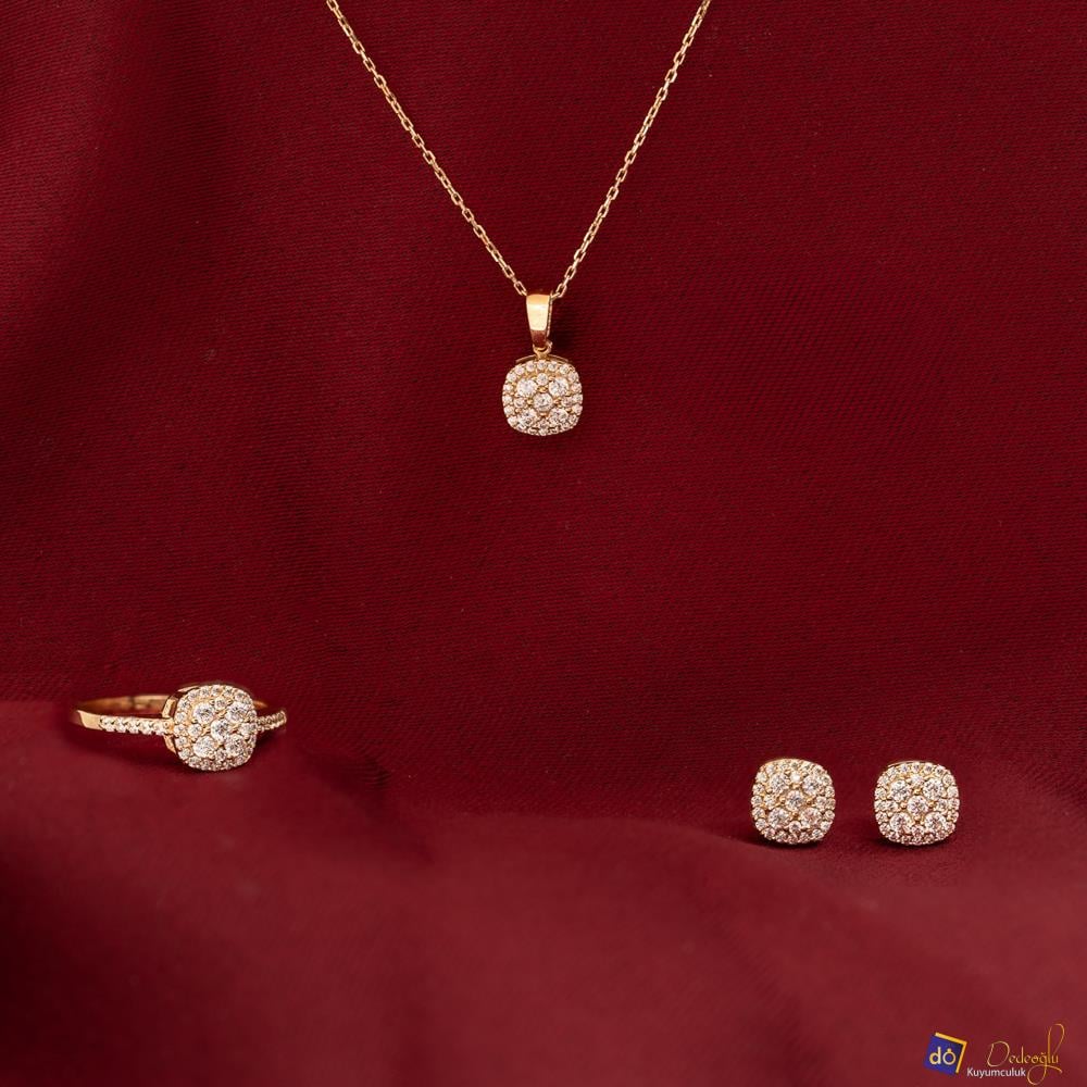 Taşlı Mini Set
