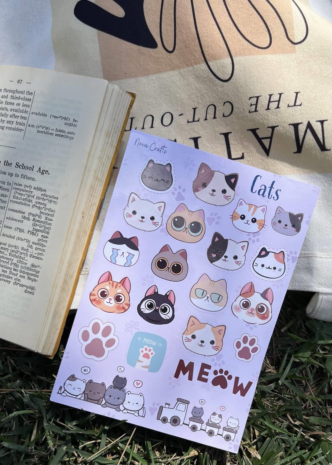Cats Sticker Sayfası