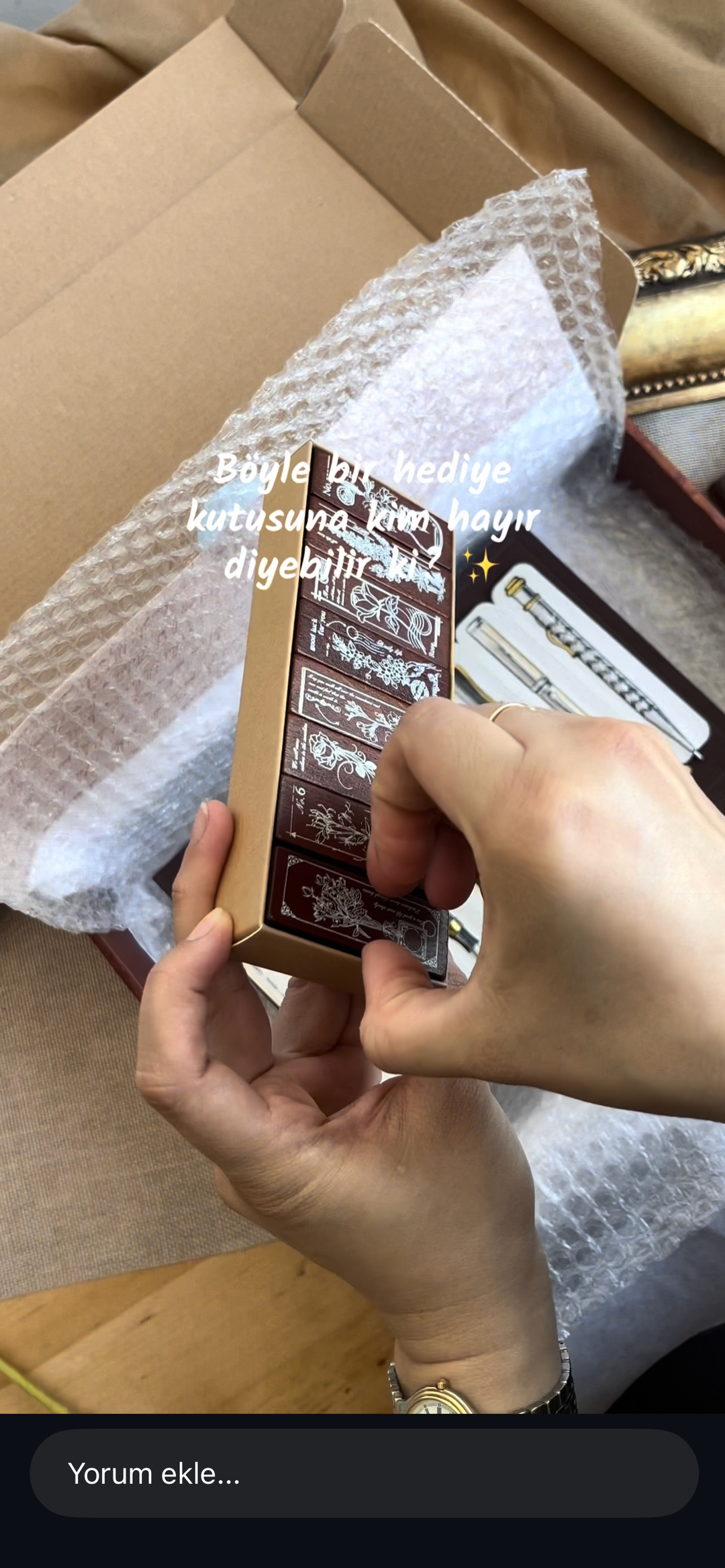 Nova Crafts 8 Adet Stamp / Mühür Seti  ( Mürekkep ve Pedi Ayrı satılmaktadır)