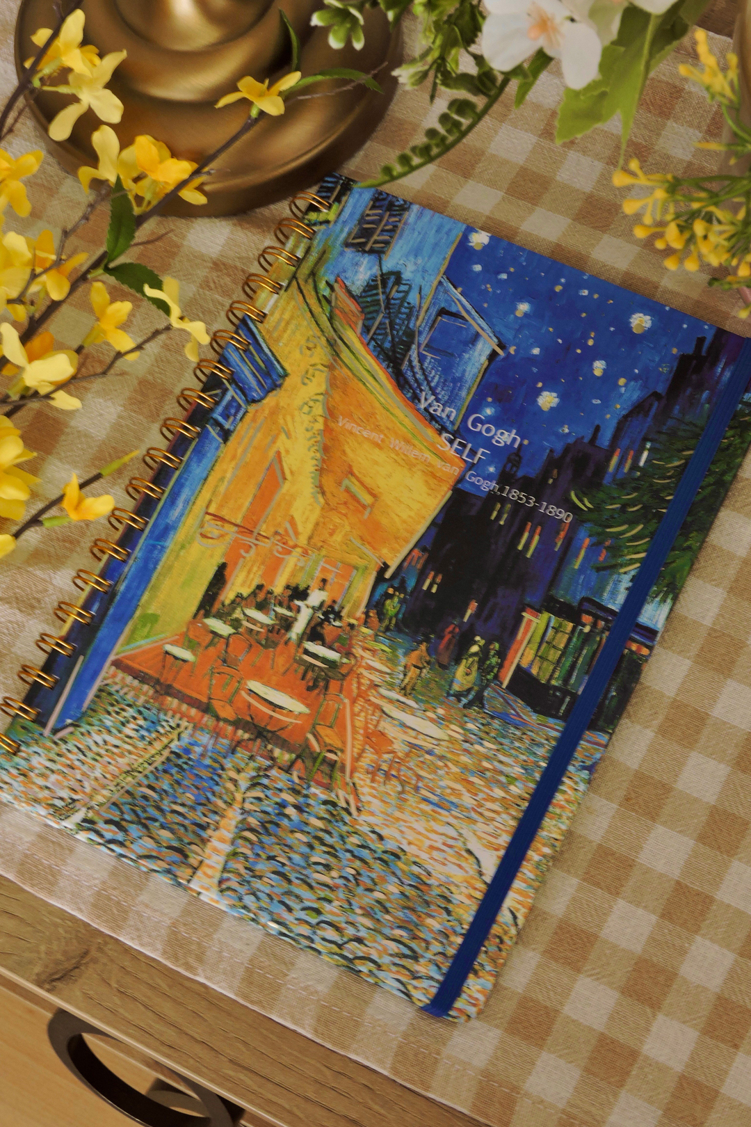 Nova Crafts A4 Cafe Terrace At Night Spiralli  Defter  Van Gogh