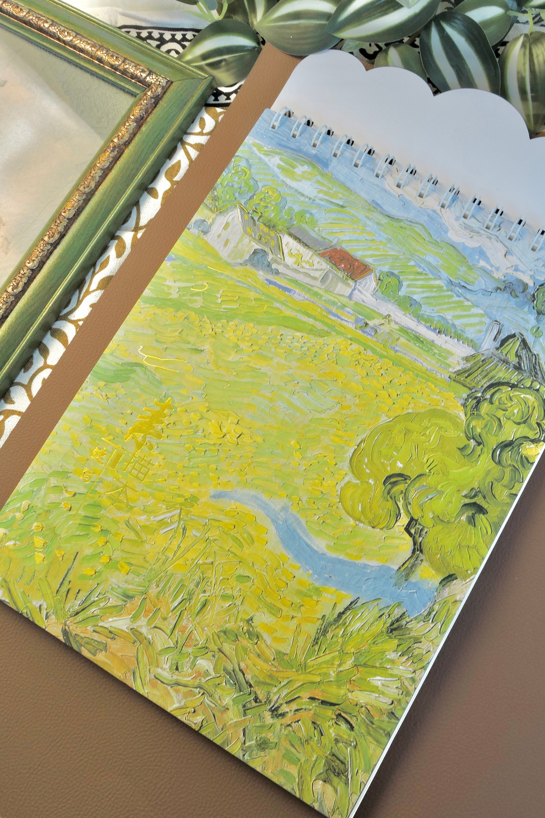 Nova Crafts A4 Spiralli Sketchbook Van Gogh Sanatı Esintili