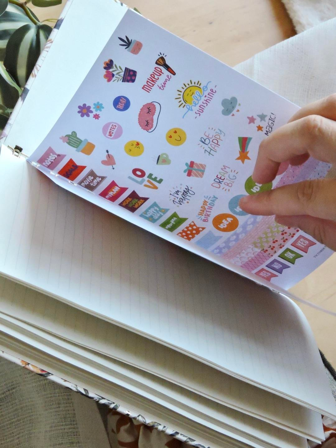 Nova Crafts Botanicals Akademik Ajanda  Süresiz Planlayıcı