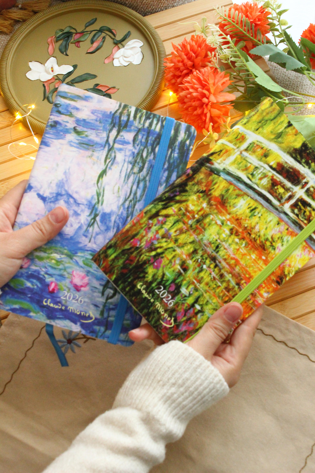 Nova Crafts Claude Monet Temalı 2026 Ajanda (2' lü set)