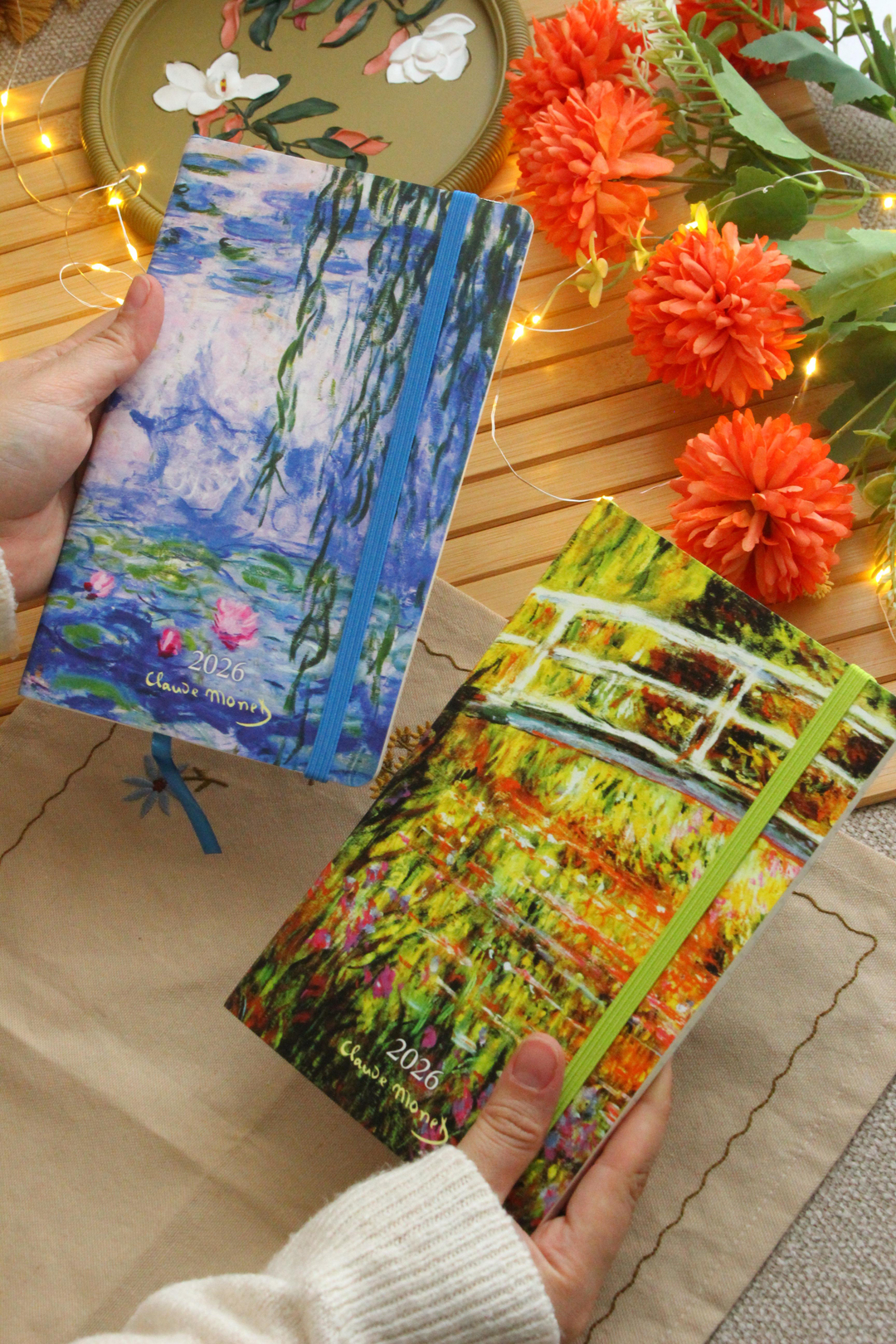 Nova Crafts Claude Monet Temalı 2026 Ajanda (2' lü set)