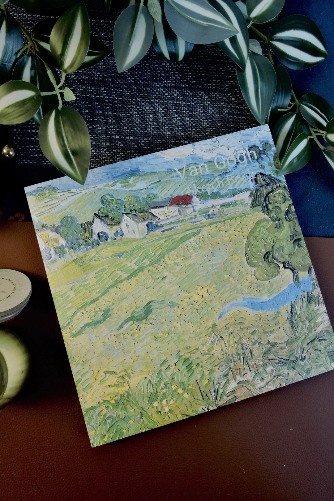 Nova Crafts Dokulu Gümüş Yaldızlı Eskiz Defteri Sanat Esintili