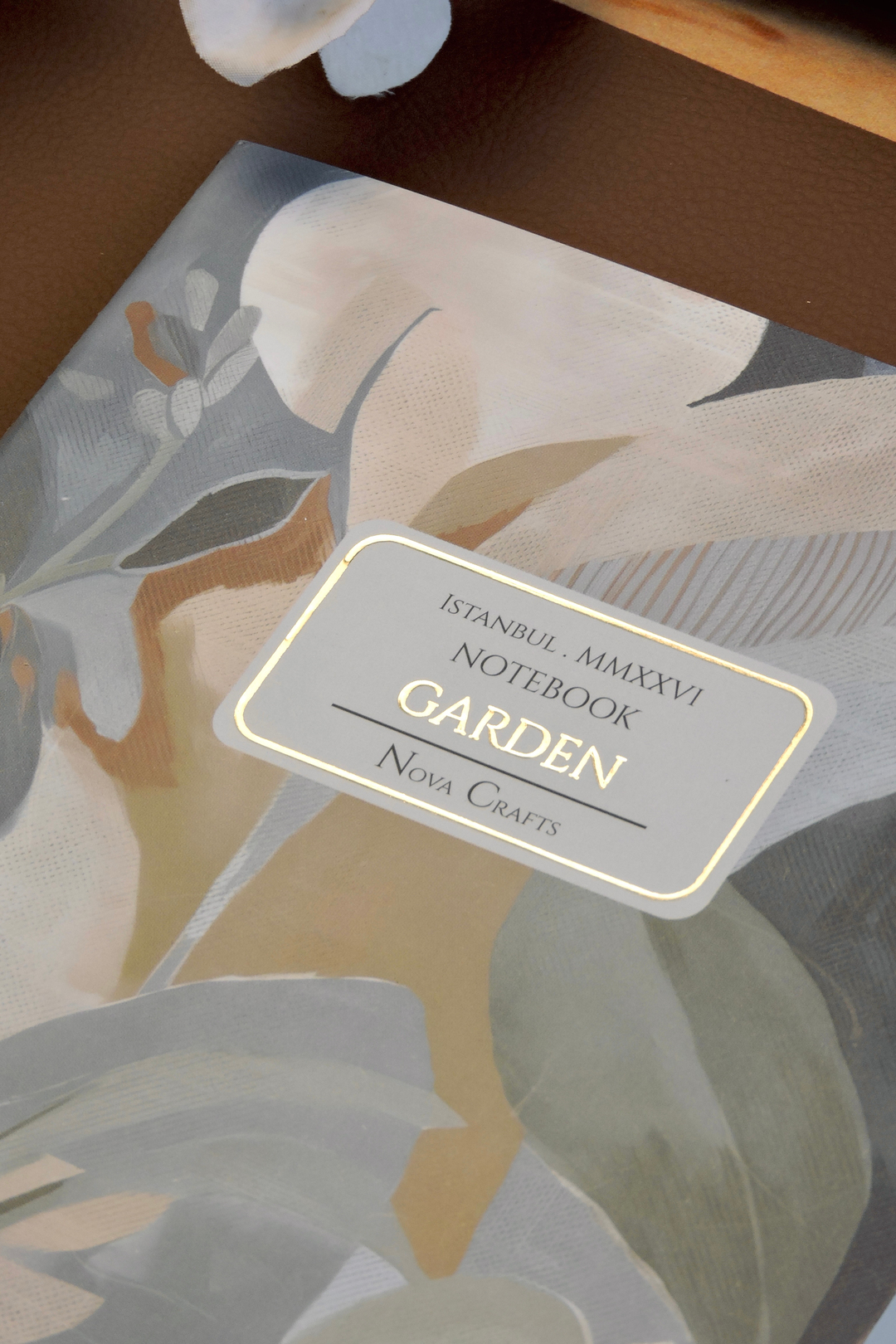 Nova Crafts Garden Füme Noktalı Defter