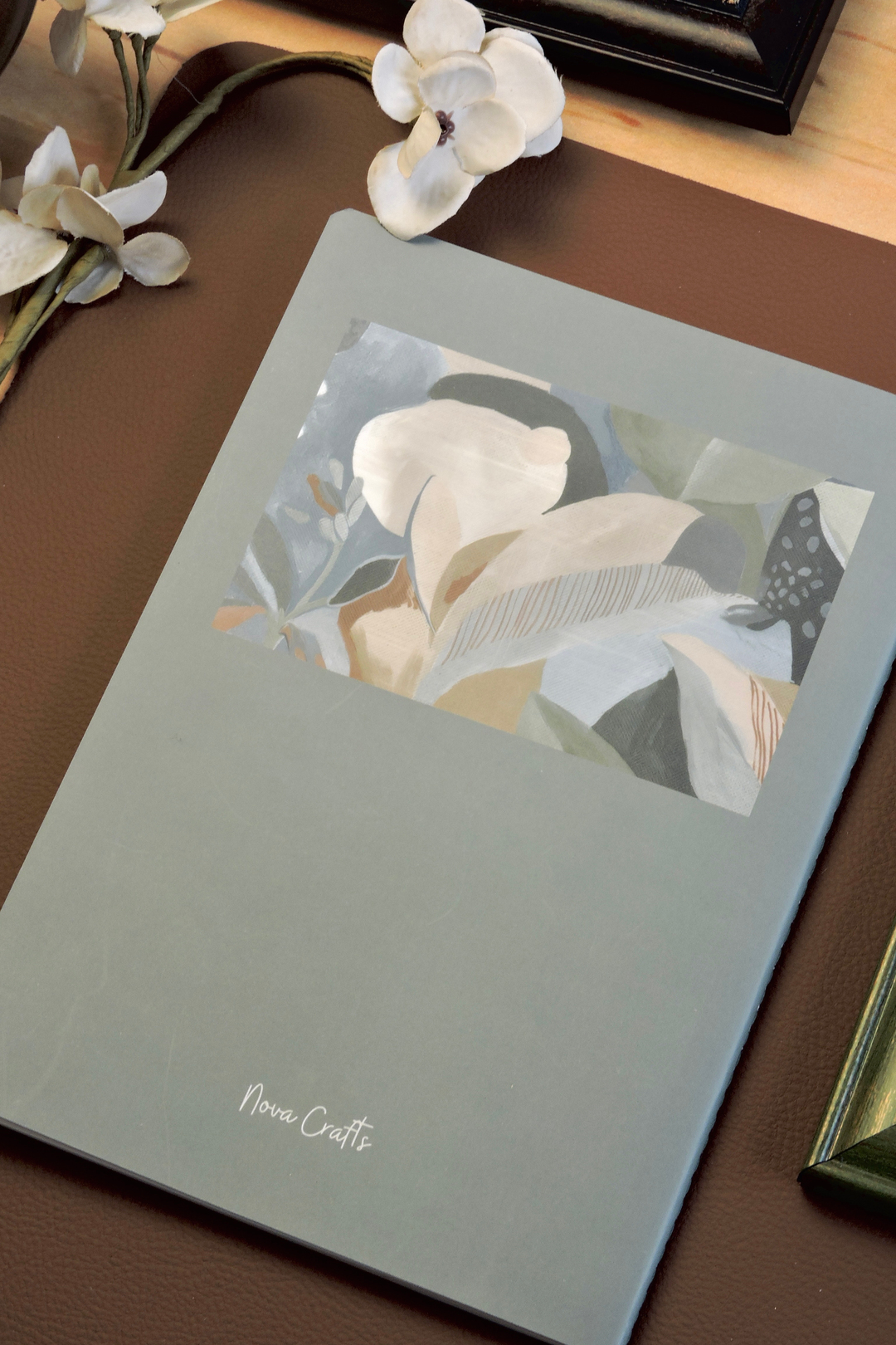 Nova Crafts Garden Füme Noktalı Defter