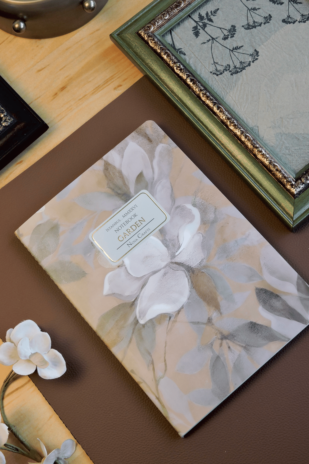 Nova Crafts Garden Somon Noktalı Defter