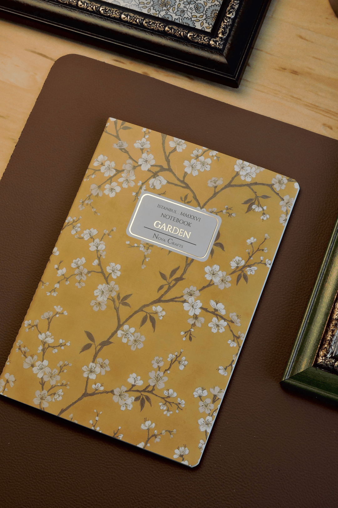 Nova Crafts Garden Yaldızlı Noktalı Defter