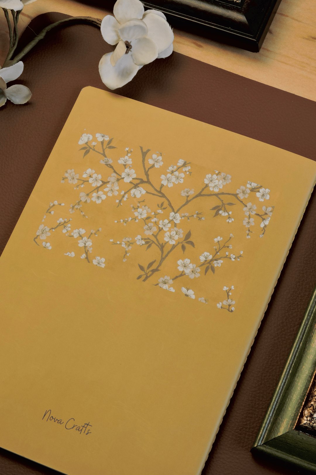 Nova Crafts Garden Yaldızlı Noktalı Defter