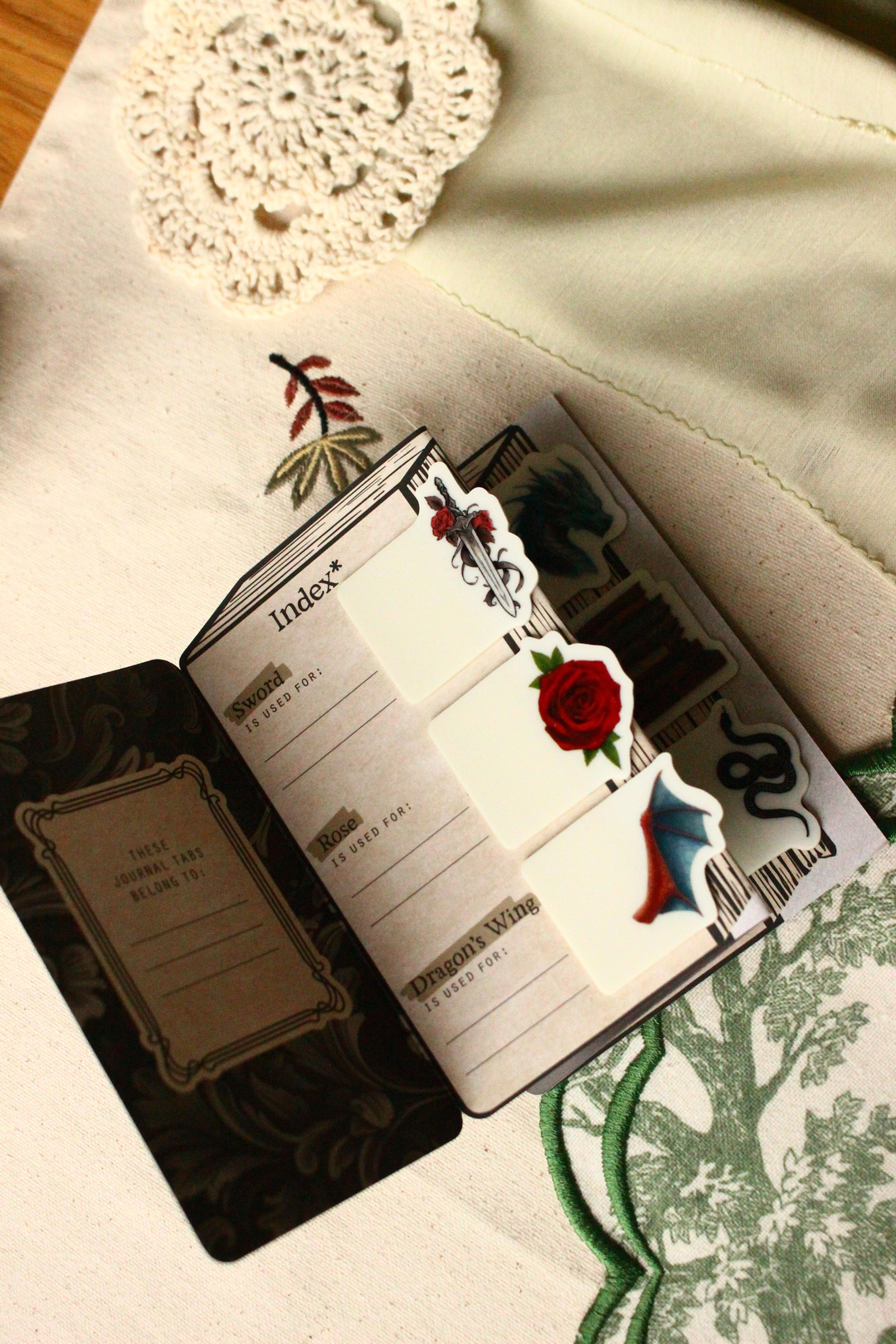 Nova Crafts İF Little Book Of Fantasy Journal Tabs