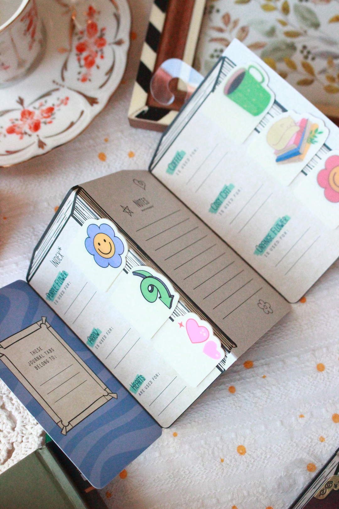 Nova Crafts İF Little Book Of Good Vibes Journal Tabs