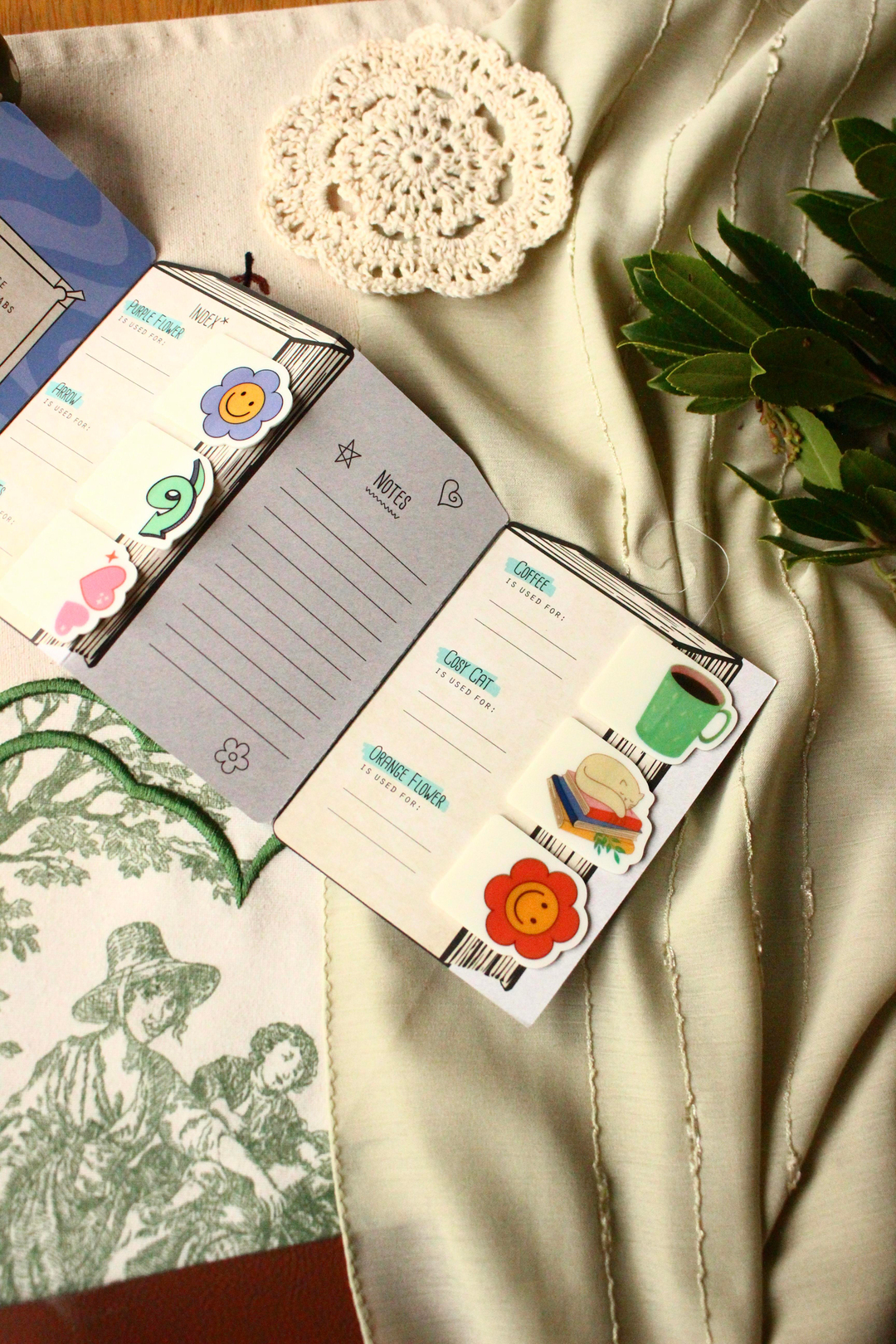 Nova Crafts İF Little Book Of Good Vibes Journal Tabs