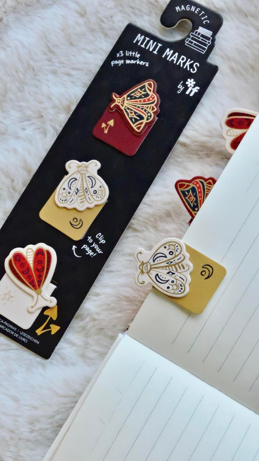 Nova Crafts İF Mini Marks 3'lü Mıknatıslı Kitap ayracı