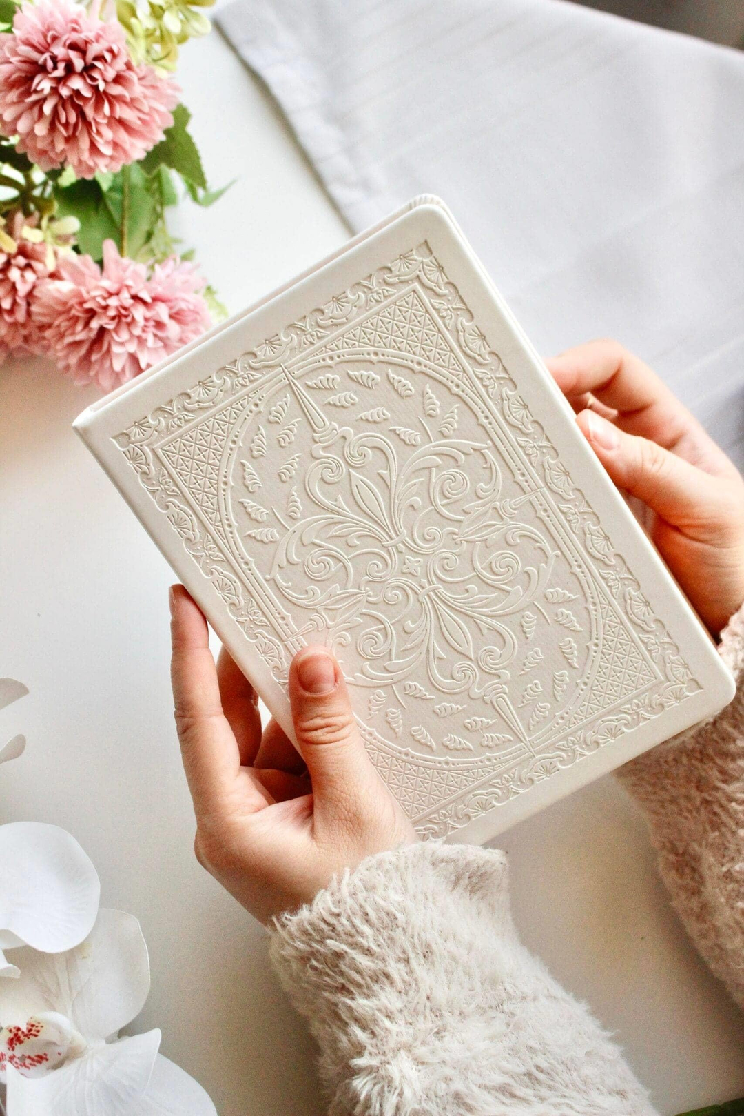 Nova Crafts Kabartmalı Antique Bride Book ( Defter, Günlük )- Kitap Gibi Defter