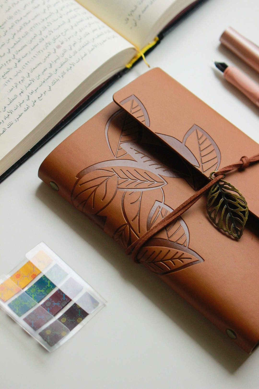 Nova Crafts Kahverengi Deri Ajanda | Defter