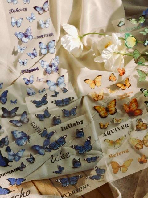 Nova Crafts Kelebek Sticker (6 sayfa)