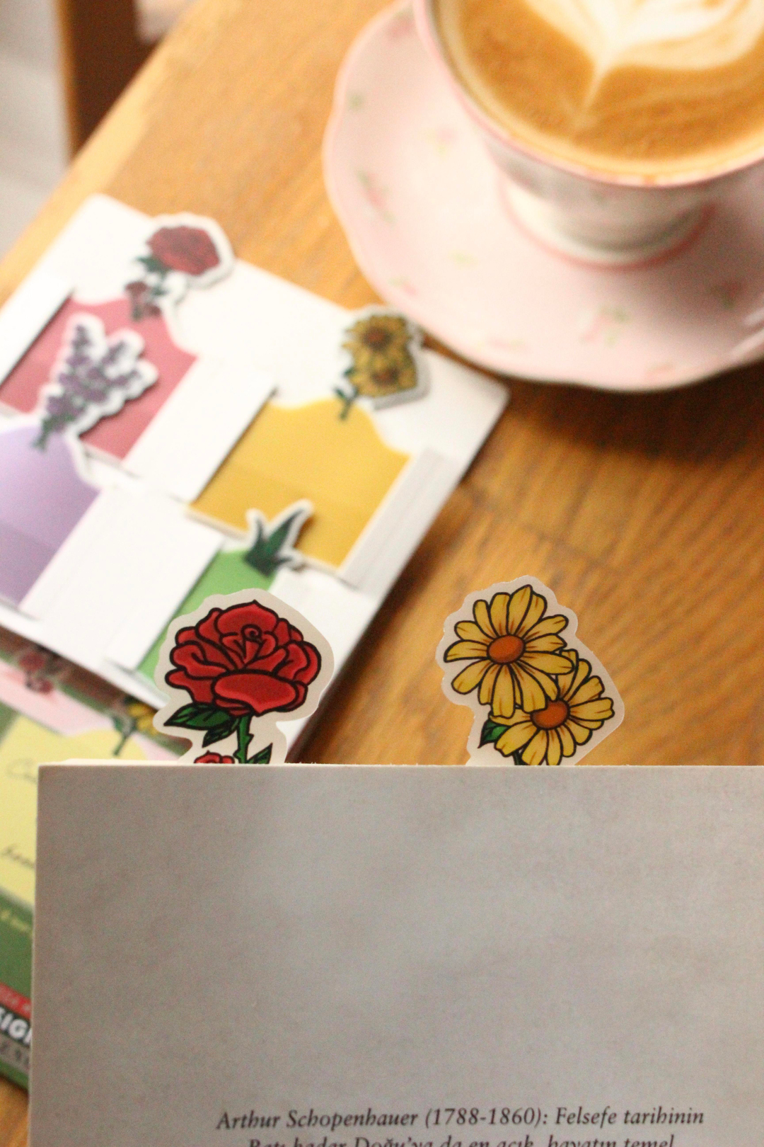 Nova Crafts KIKKERLAND Annotation Garden Not Bahçesi Şeffaf Yırtılmaz Pet Sticker 100 sayfa 