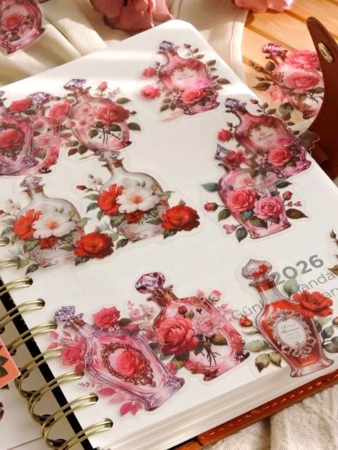 Nova Crafts Kırmızı Şişeler 