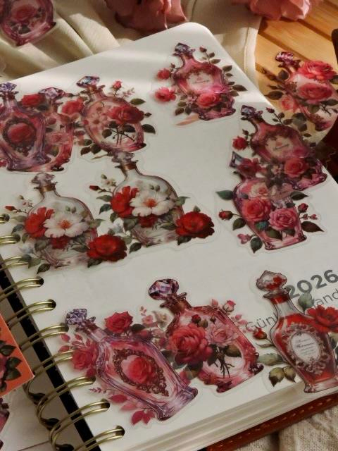 Nova Crafts Kırmızı Şişeler 