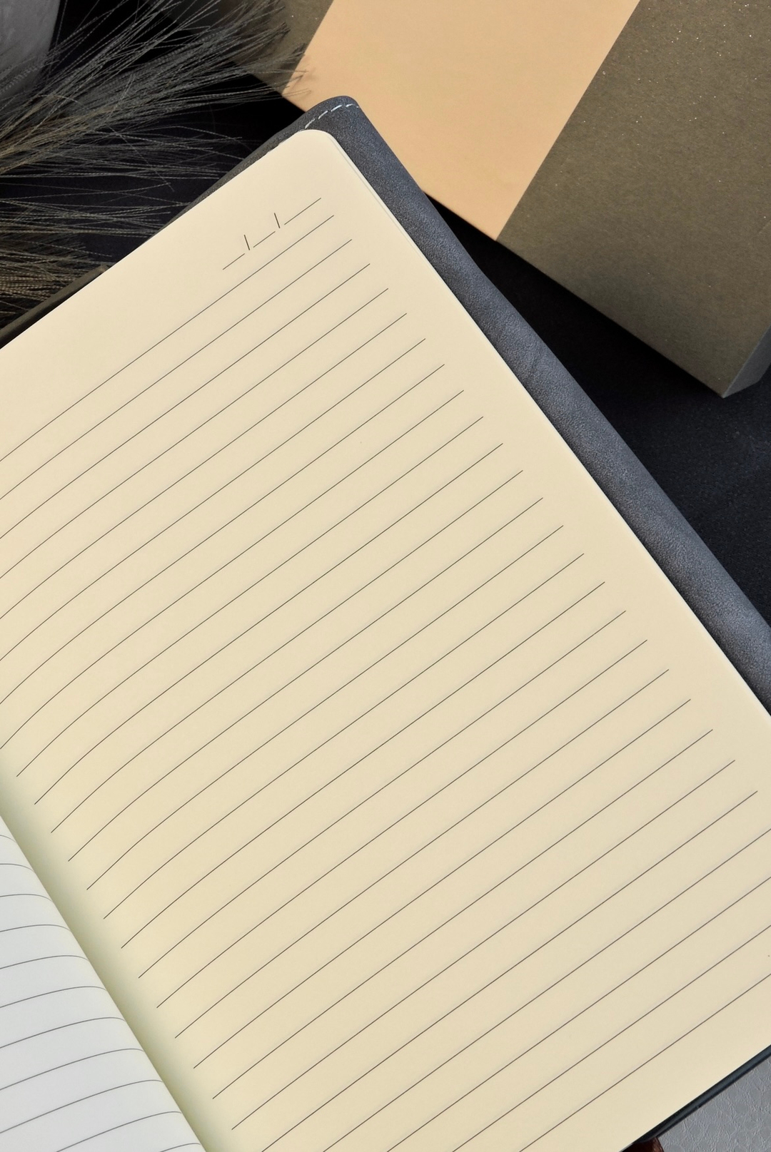 Nova Crafts Mavimsi Gri Defter Kalem Seti Hediyelik Set