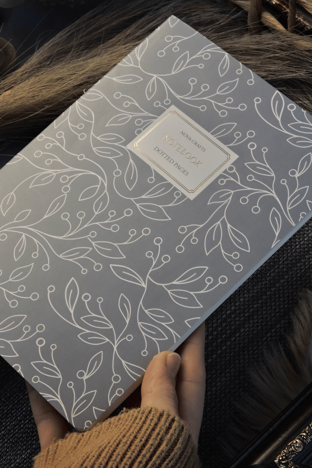 Nova Crafts Pastel 1 Yaldızlı Noktalı Defter
