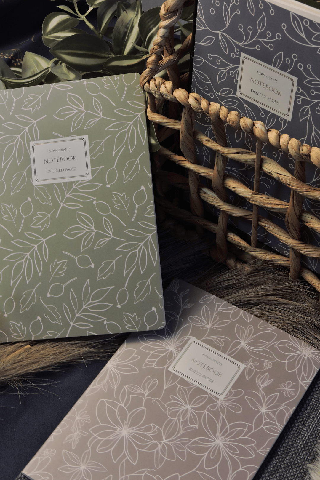 Nova Crafts Pastel 1 Yaldızlı Noktalı Defter