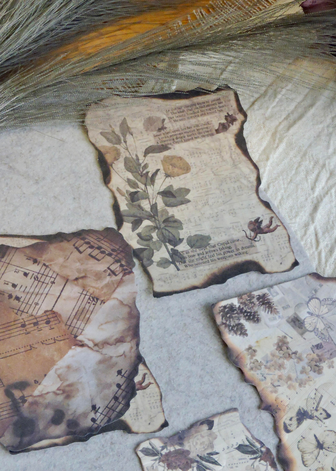 Nova Crafts Retro Flame Scrapbook Kağıt Seti