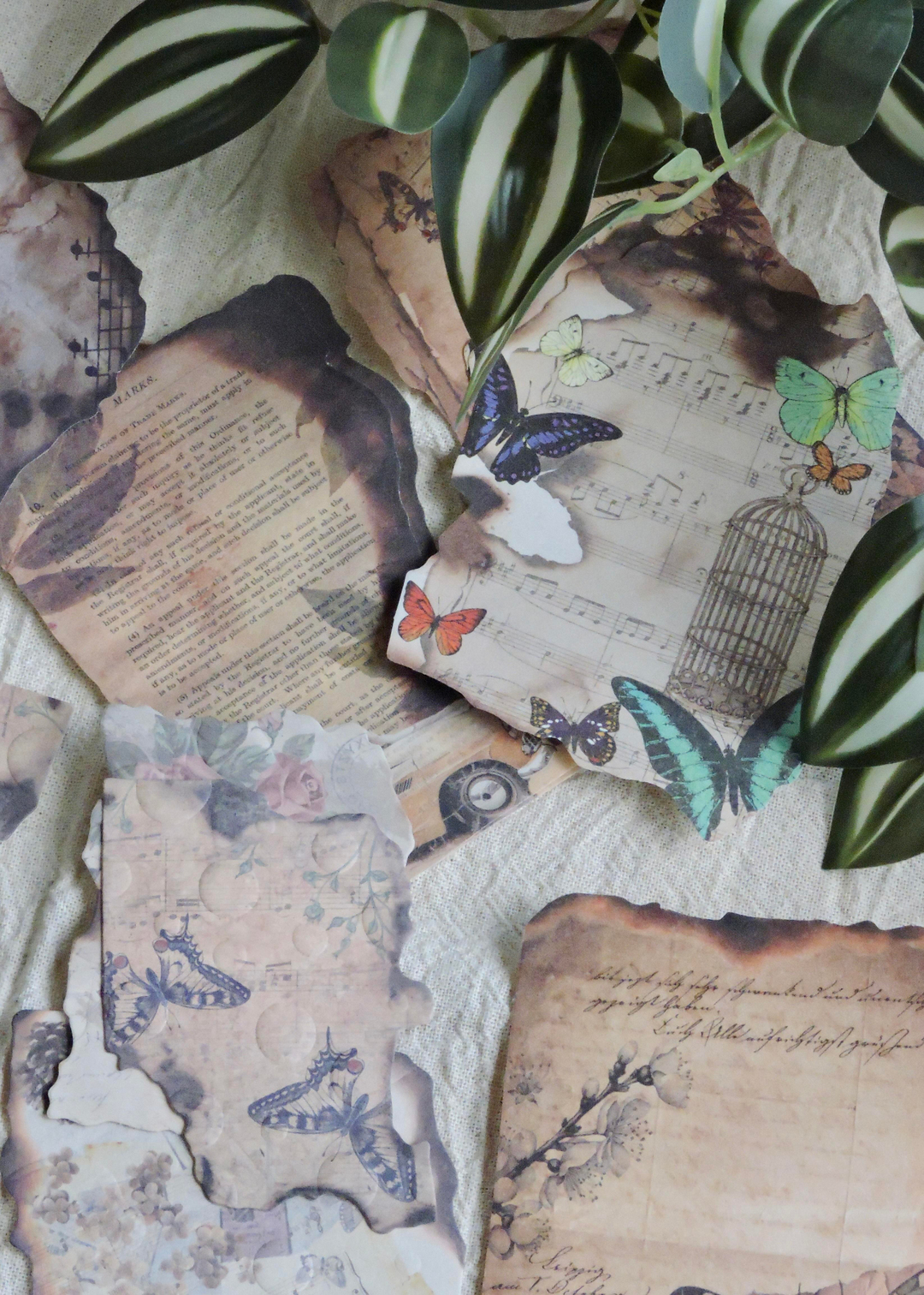 Nova Crafts Retro Flame Scrapbook Kağıt Seti