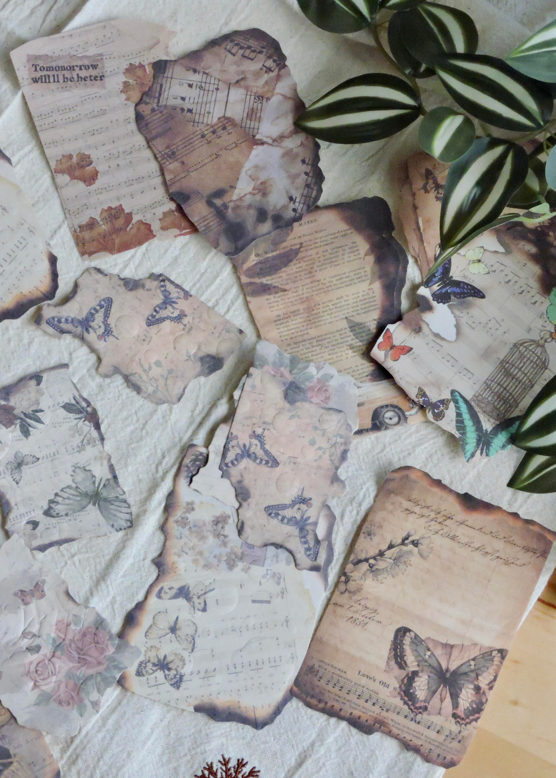 Nova Crafts Retro Flame Scrapbook Kağıt Seti