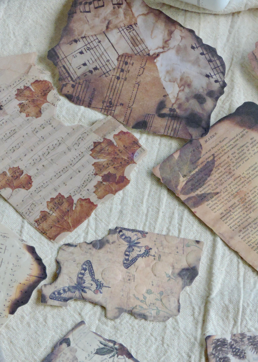 Nova Crafts Retro Flame Scrapbook Kağıt Seti