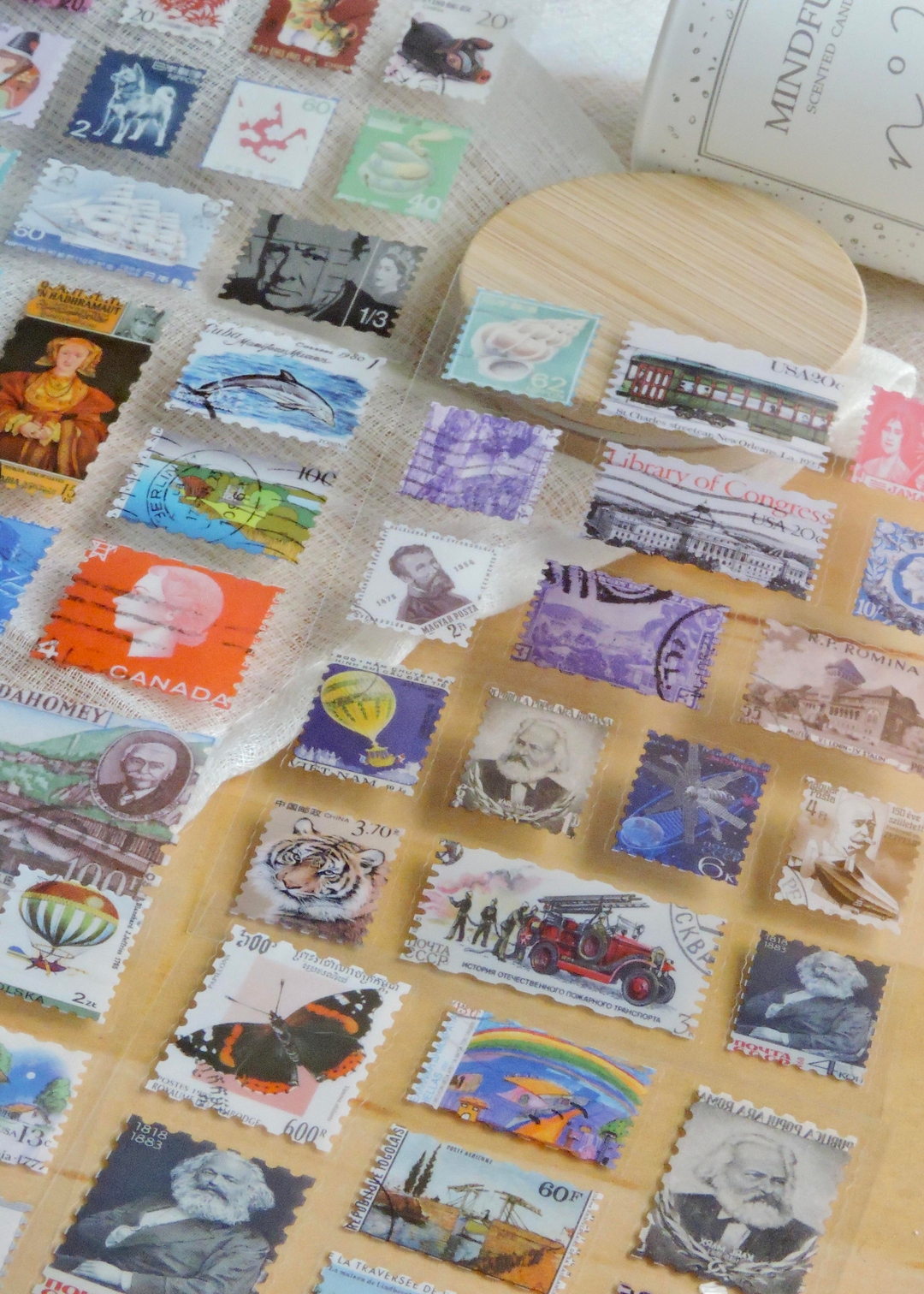 Nova Crafts Revival Code / İkonik Semboller / Tarihsel Pullar Sticker Seti ( 8 Sayfa)