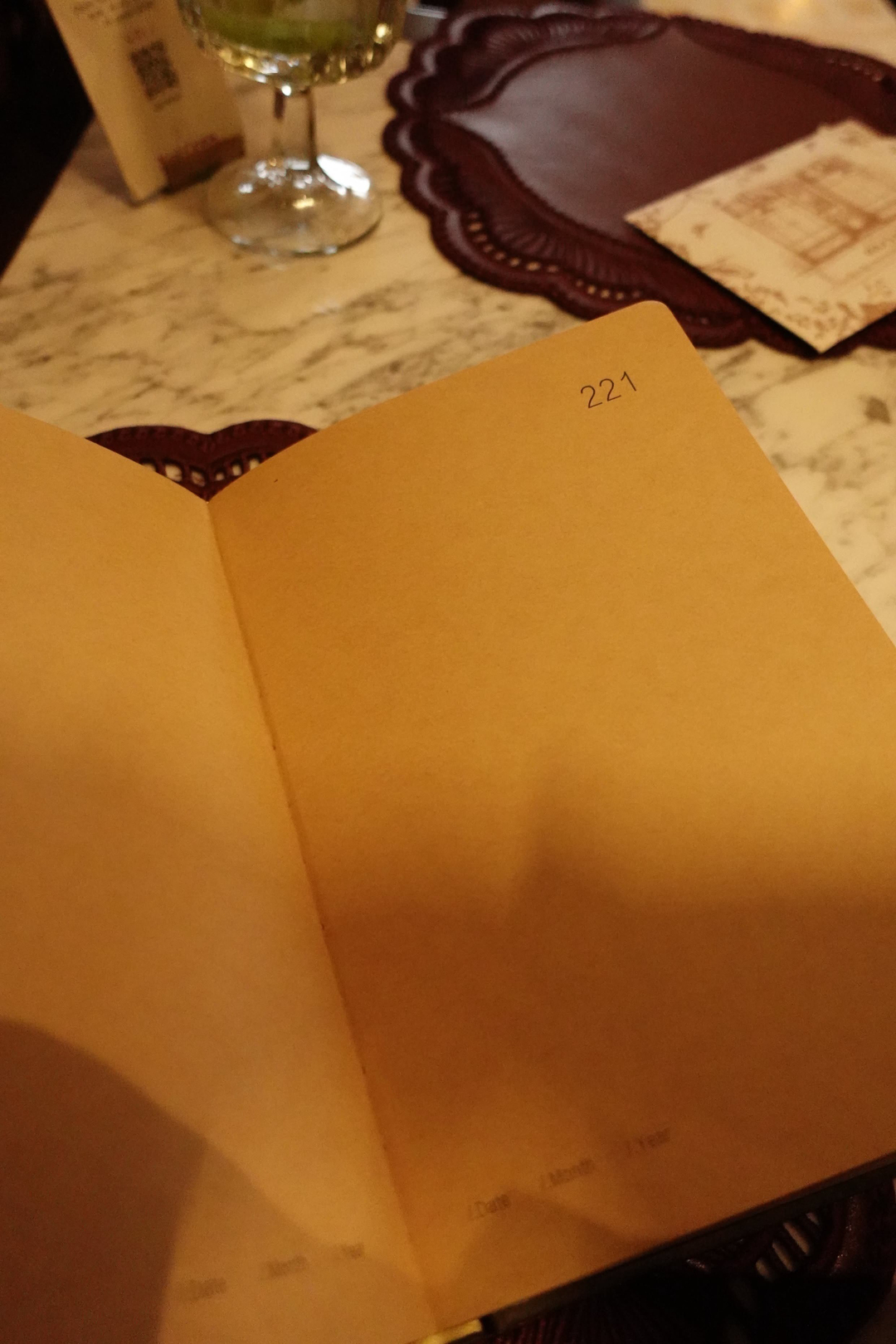 Nova Crafts Secret Garden Lacivert Otantiik Yaldızlı Kapağı/ Kraft Sayfalı Defter / KRAFT Sayfalı 365 Günlük / Journal / Planlayıı / Ajanda