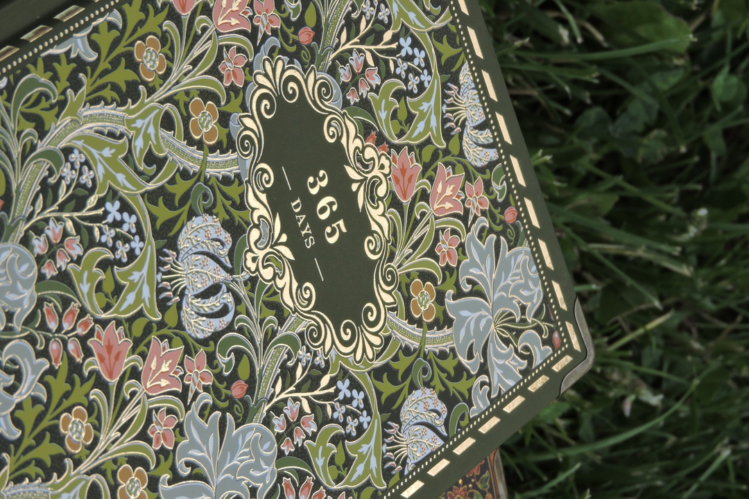 Nova Crafts Secret Garden Yeşil Otantiik Yaldızlı Kapağı/ Kraft Sayfalı Defter / Beyaz Sayfalı 365 Günlük / Journal / PlanlayıcıAjanada 