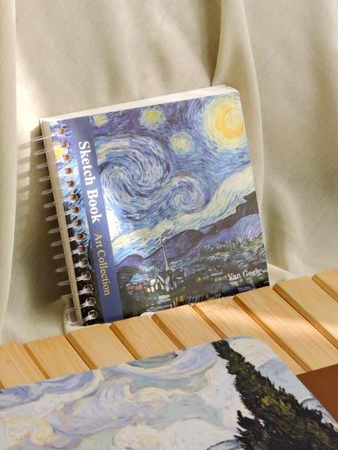 Nova Crafts Starry Night MİNİ Sketch Book / Van Gogh Eskiz Defteri