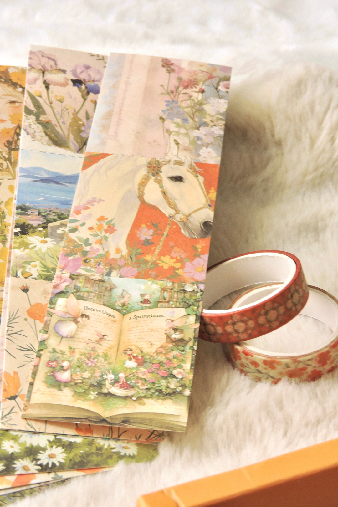 Nova Crafts Turuncu Retro Scrapbool Yapım Seti  150+ Parça 