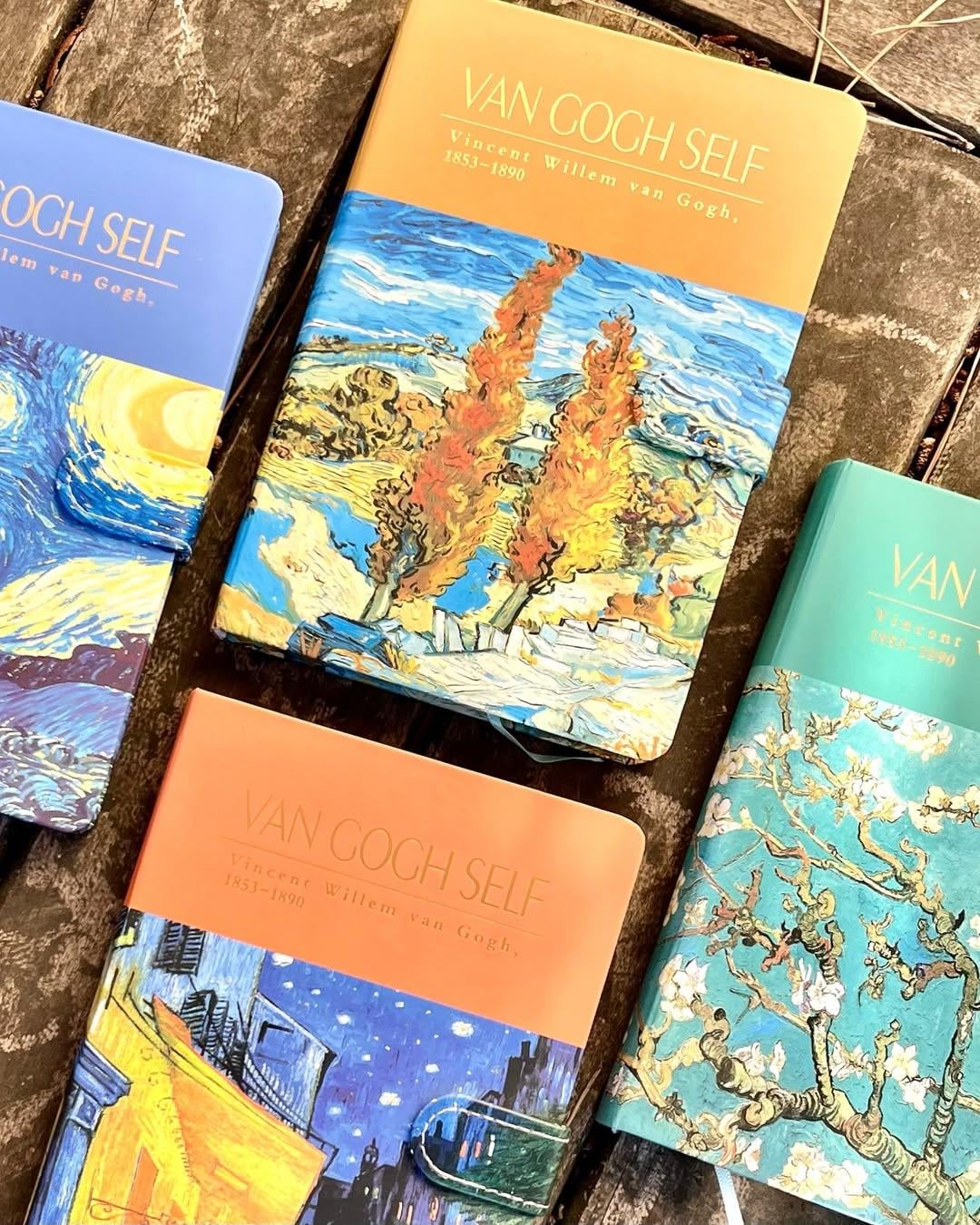 Nova Crafts Van Gogh Eserleri Temalı 4'lü Defter Seti