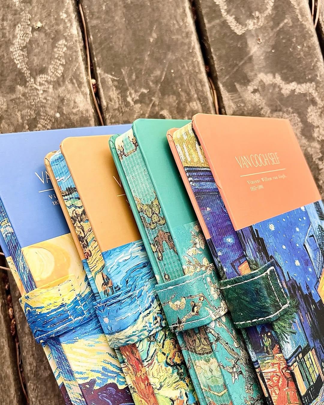 Nova Crafts Van Gogh Eserleri Temalı 4'lü Defter Seti