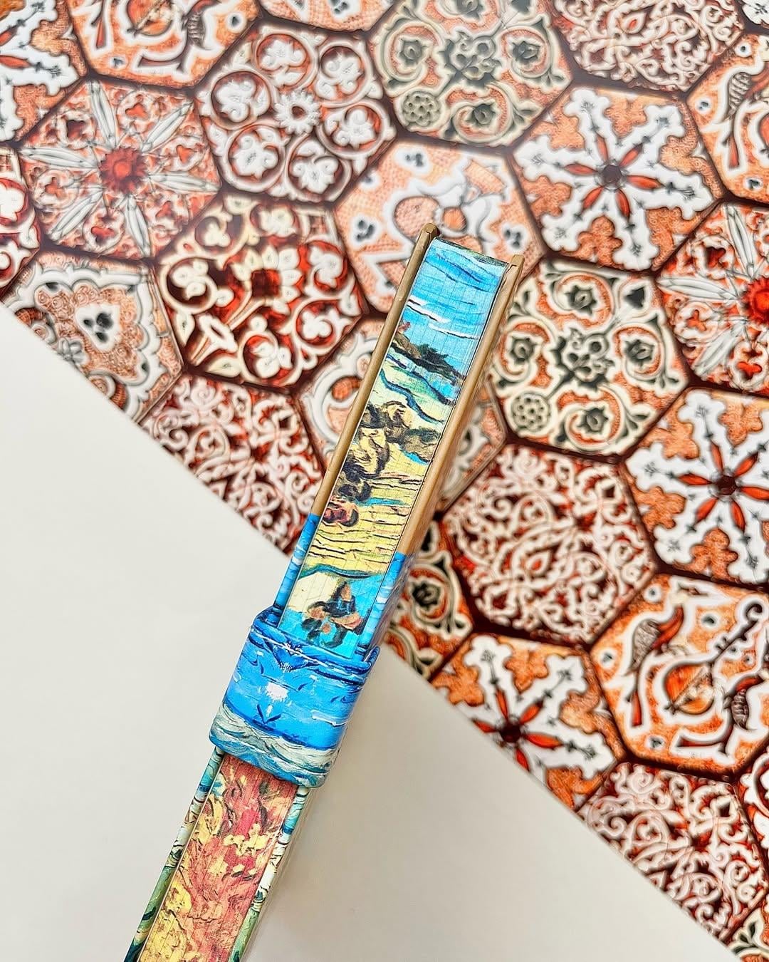 Nova Crafts Van Gogh Manzara Tablosu Ajanda - Süresiz Tarihsiz Ajanda | Van Gogh Defter