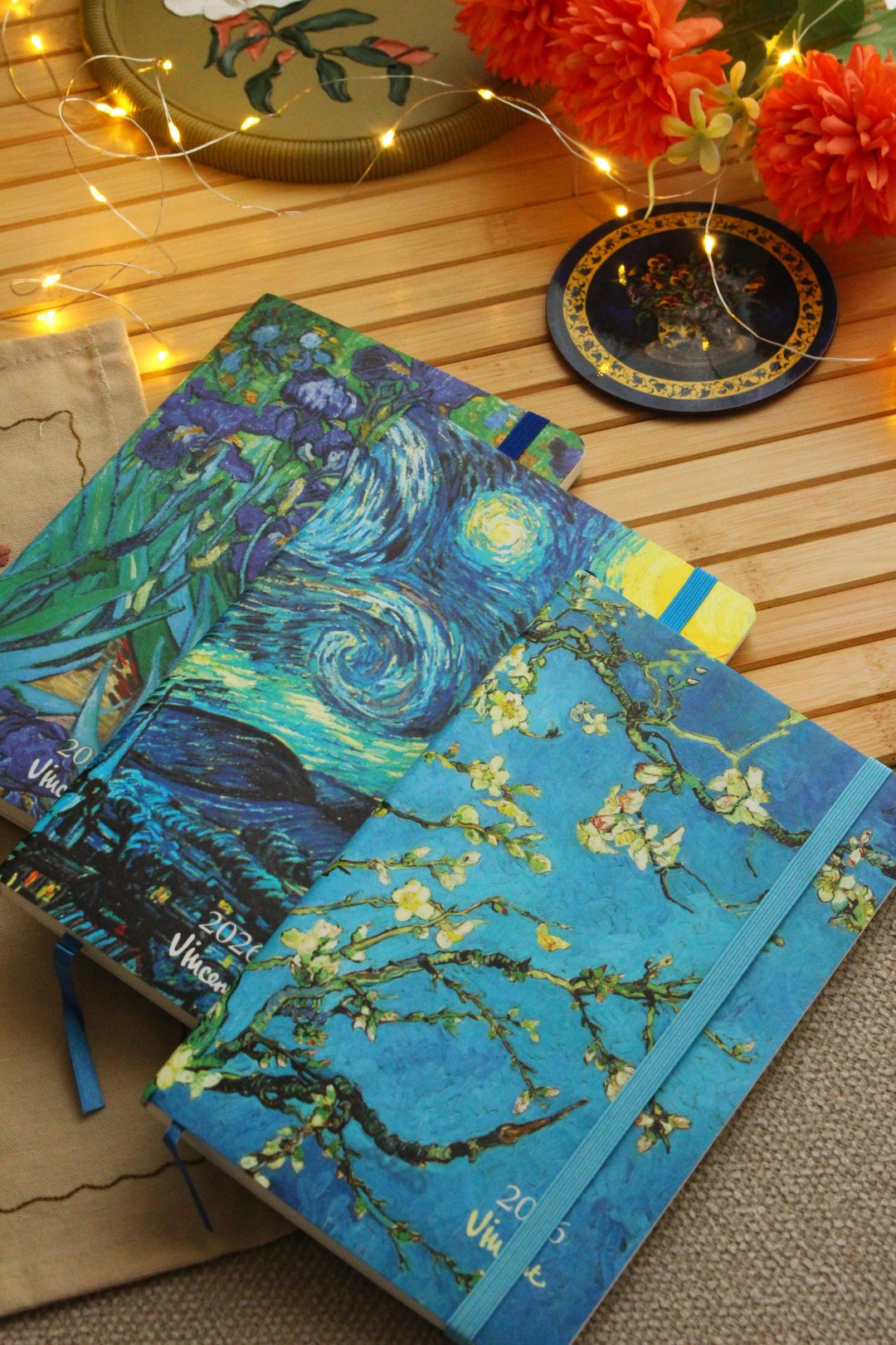 Nova Crafts Van Gogh Temalı 2026 Ajanda (3' lü set)