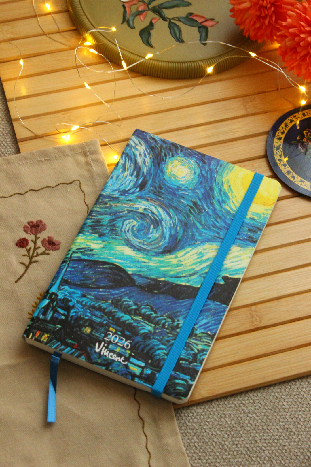 Nova Crafts Van Gogh Yıldızlı Gece Temalı 2026 Ajanda