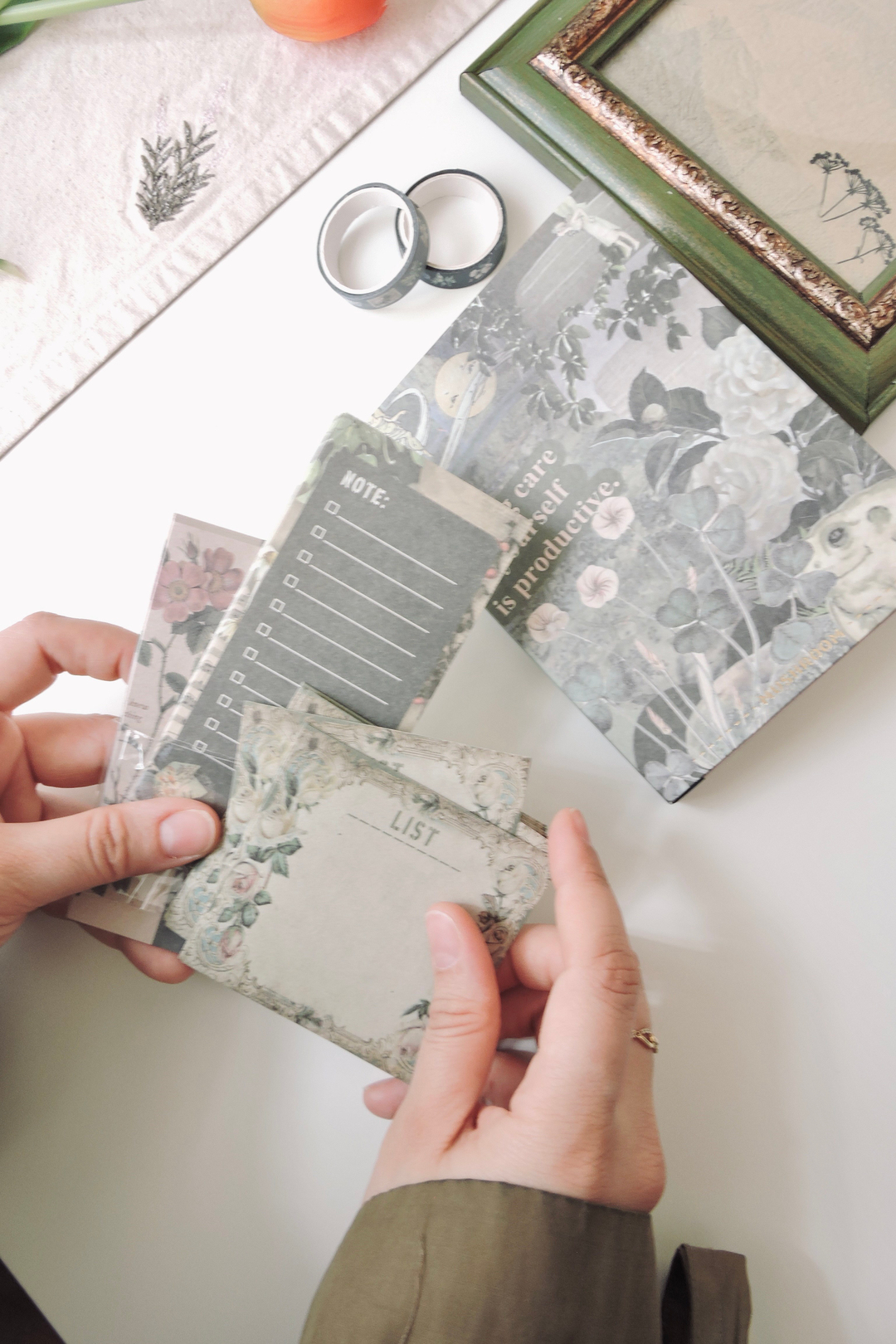 Nova Crafts Yeşil Botanik Hediye Seti / Green Gift Box 