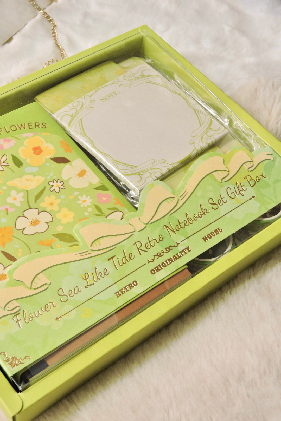 Nova Crafts Yeşil Retro Scrapbool Yapım Seti  150+ Parça 