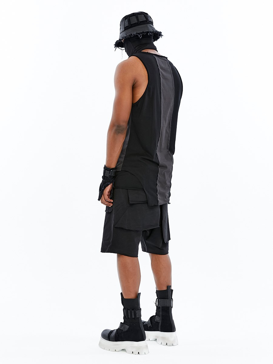 ASYMMETRIC TANK TOP