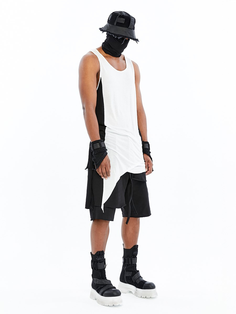 ASYMMETRIC TANK TOP