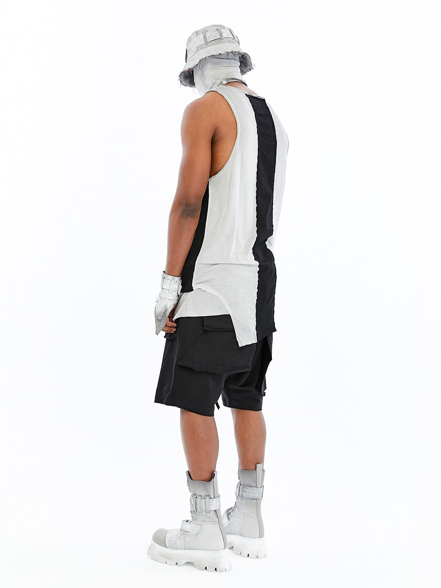 ASYMMETRIC TANK TOP