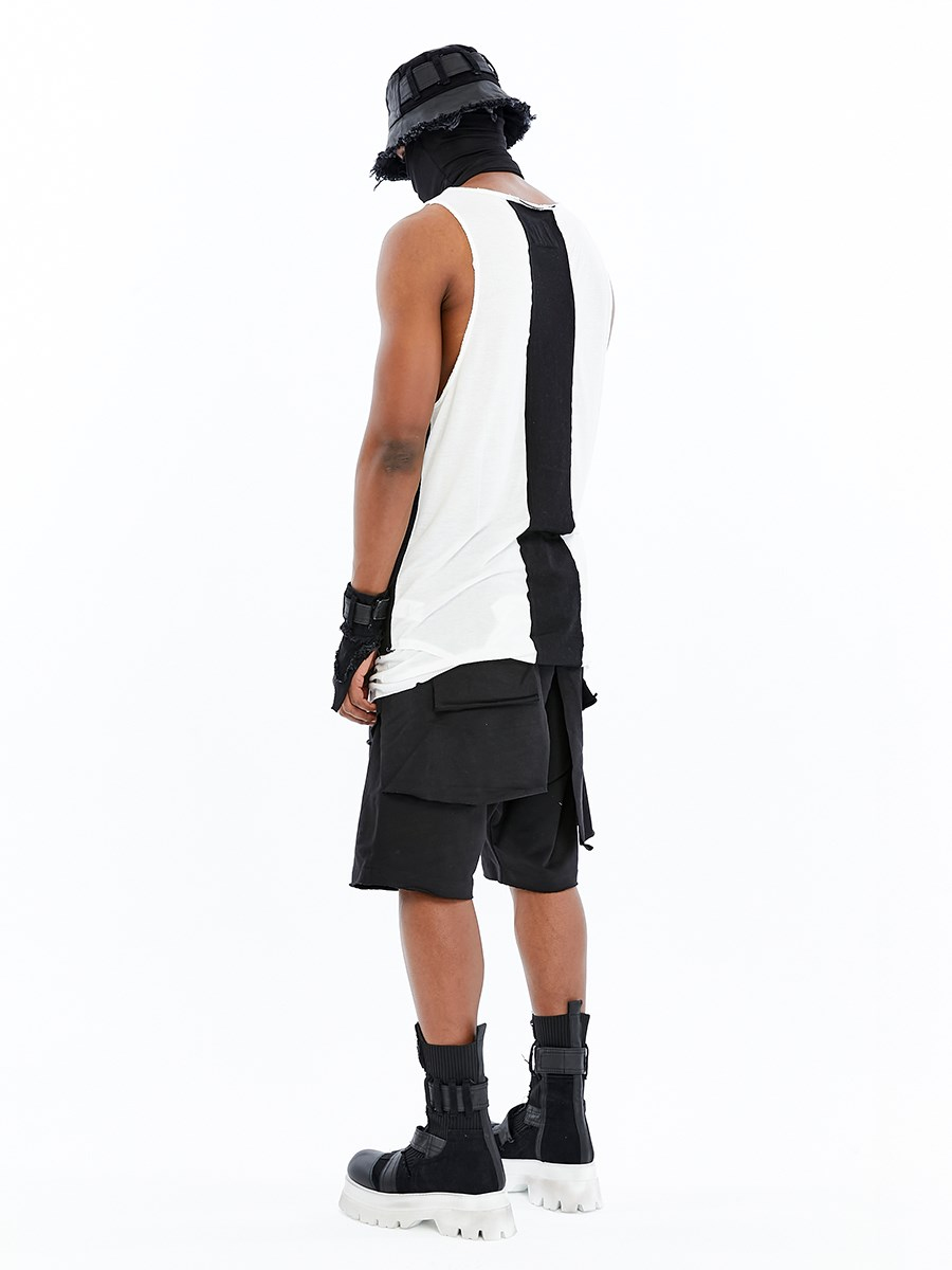 ASYMMETRIC TANK TOP