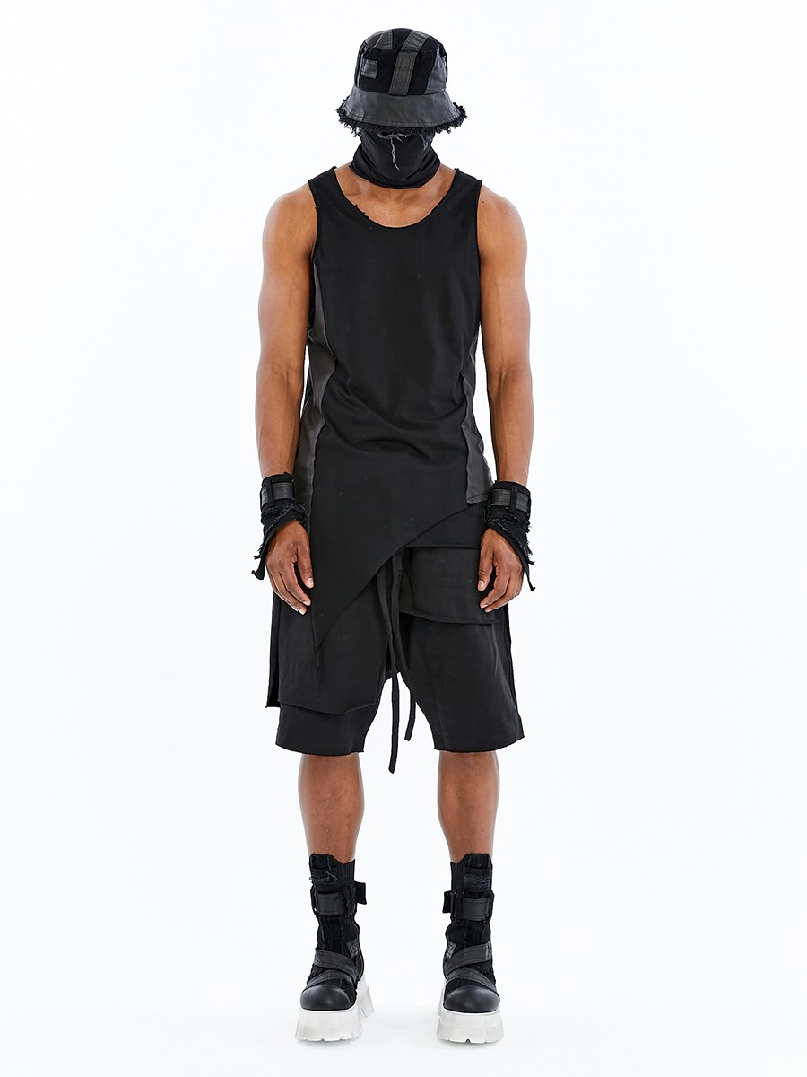 ASYMMETRIC TANK TOP