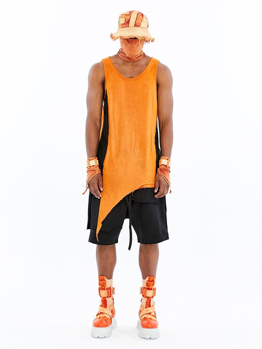 ASYMMETRIC TANK TOP
